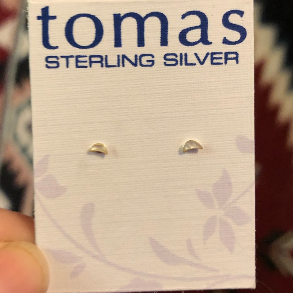 Moon phase small earrings